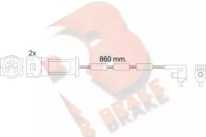 Контакт R BRAKE 610450RB